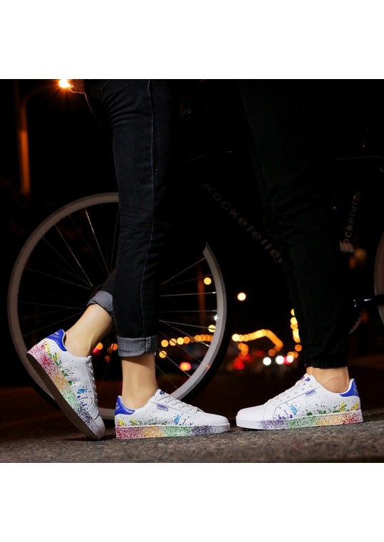 Size:4.5-12 Women Fashion Multicolor Casual Lovers 4 Shoes