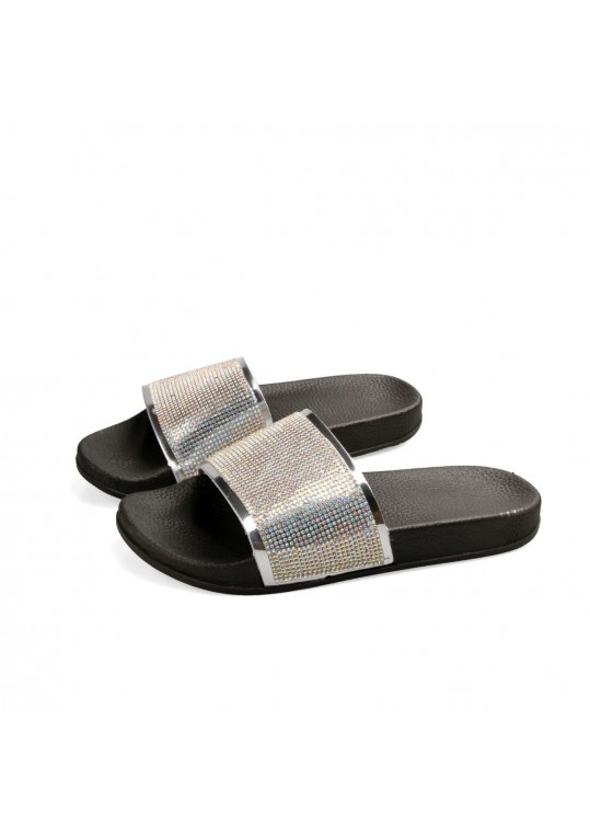 Women Fashion Rhinestone Flat 