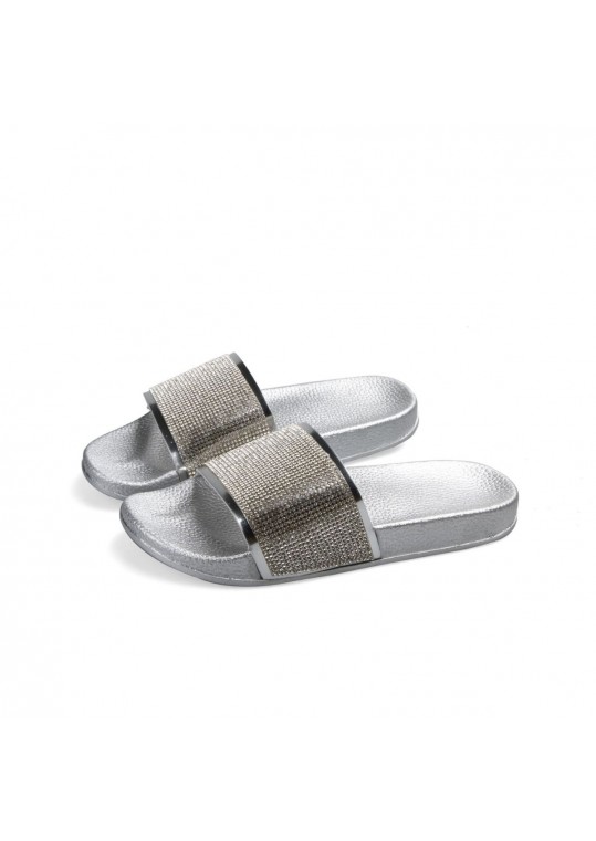 Women Fashion Rhinestone Flat 